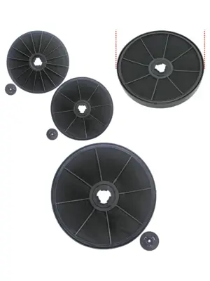 Creda Extractor Hood Carbon Charcoal Filters 2 Pack
