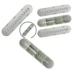 CREDA IWD12/IWM12 Drum Paddle Lifter Arm-12-Hole Plastic Blade, 3-Pack