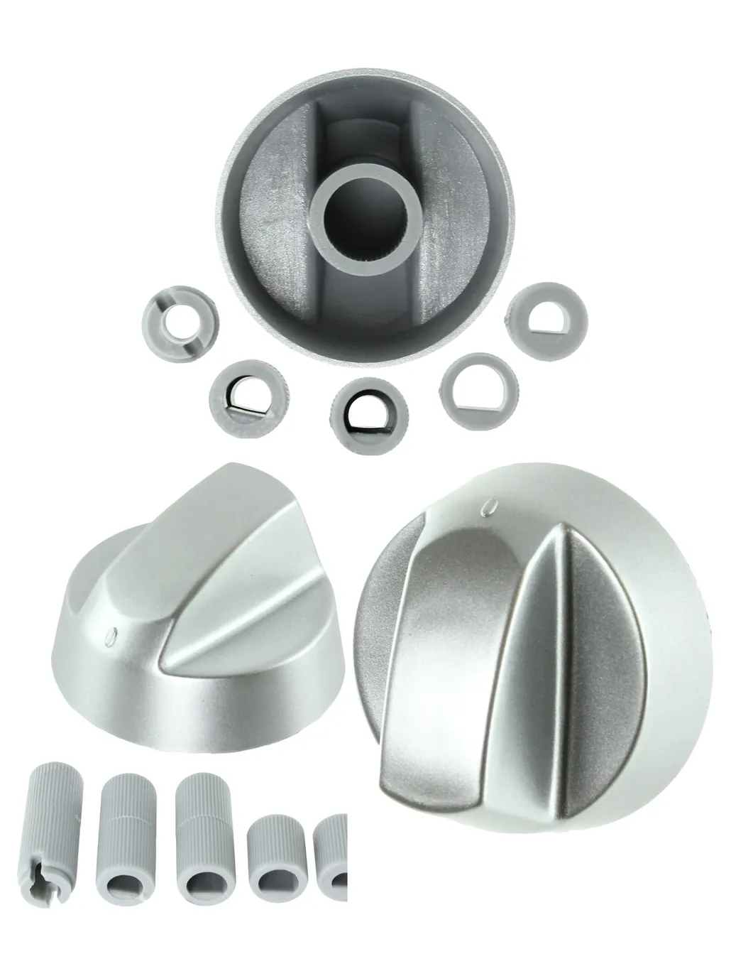 Creda Oven Replacement Control Knob & Dial with Silver Adapters