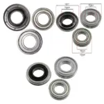 Creda W200FW/W220VW Drum Bearing & Seal Kit – 35mm Replacement