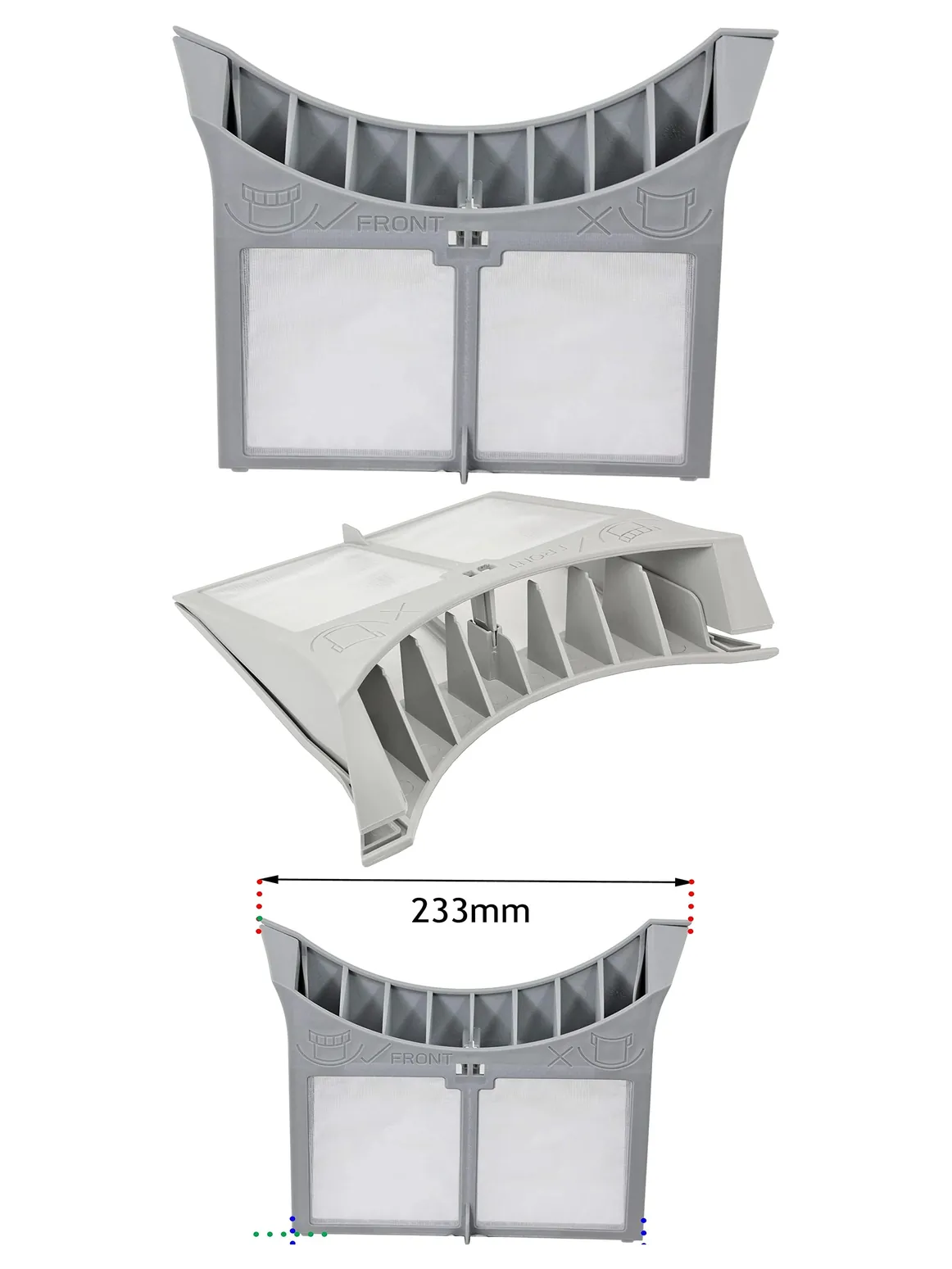 Crusader CT5 Tumble Dryer Lint Filter with Hinged Screen