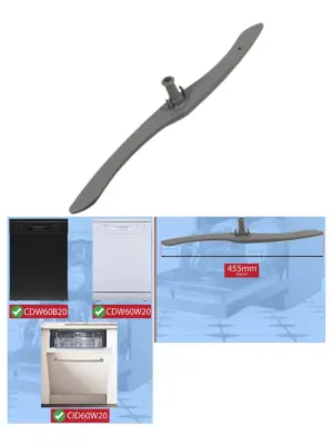 Currys Lower Dishwasher Spray Arm – Fits CDW60B20, CDW60W20, CID60W20