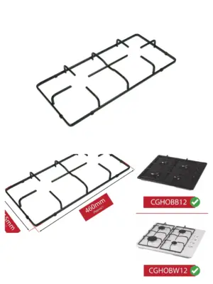 Currys Pan Support Stand for CGHOBB12/CGHOBW12 Gas Burner