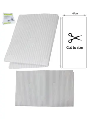 Custom 114x47cm Grease Filter for Bosch, Neff & Siemens Range Hoods