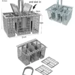 Daewoo Dishwasher Cutlery Basket – Stainless Steel Utensil Rack