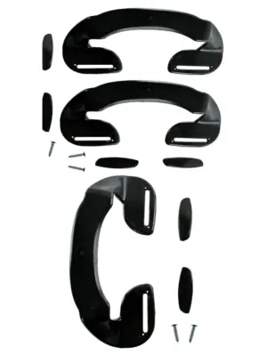 Daewoo Refrigerator Door Handle – Adjustable Ergonomic Black 190mm