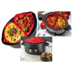 Daewoo Slow Cooker Silicone Basket Liner & Divider – Round 3.5‑6.5 L