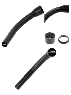 Daewoo Vacuum 35mm Curved Hose Handle – Flexible Suction Replacement
