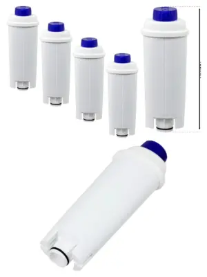 Delonghi Coffee Machine Water Filter – Pack of 4, fits DLS C002, SER3017