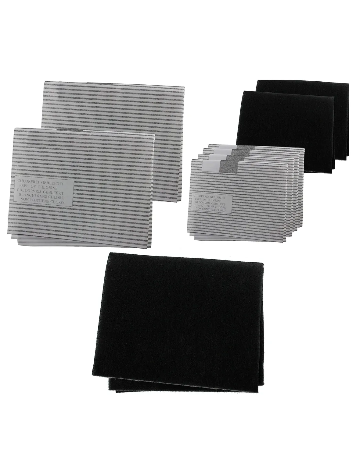 DeLonghi Cooker Hood Filter Kit – 4 Grease & 2 Carbon Filters