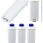 DeLonghi Water Filter for Coffee Machines – Fits DLS C002, SER3017, ESAM 04 – 3 Pack