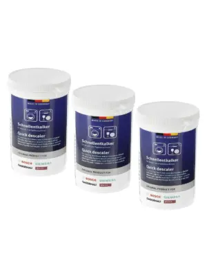 Descaler for Bosch, Siemens & Gaggenau Washing Machines – 3×250g