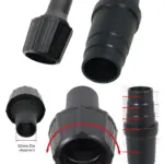 Dewalt Dust Port Adapter for Vacuum Hose – 32/35/38 mm