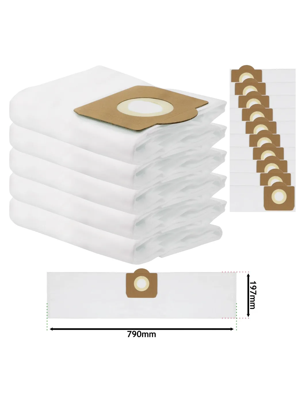 DeWalt Wet/Dry Tool Bags 10-Pack – 20L, 23L & 38L SMS