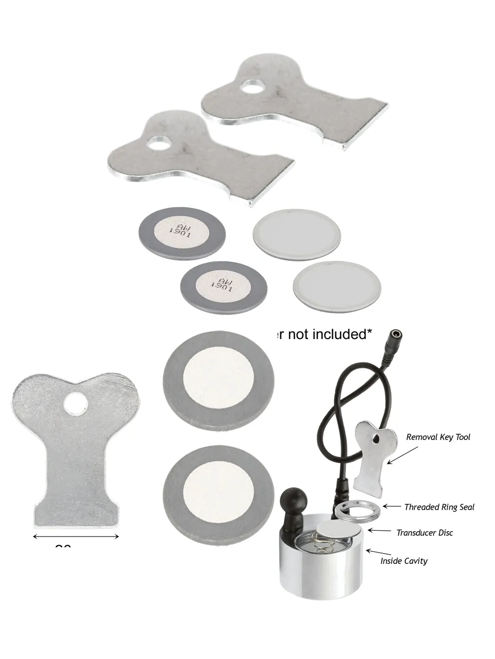 Dimplex Opti Myst Heater Transducer Discs - Pack of 4