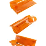 Dimplex Orange Nozzle Assembly with Brush Heater & Fire Feature