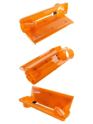 Dimplex Orange Nozzle Assembly with Brush Heater & Fire Feature