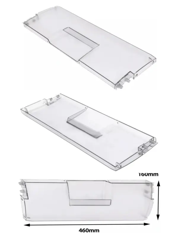 Diplomat 460x160mm Middle Freezer Drawer Front Panel Replacement