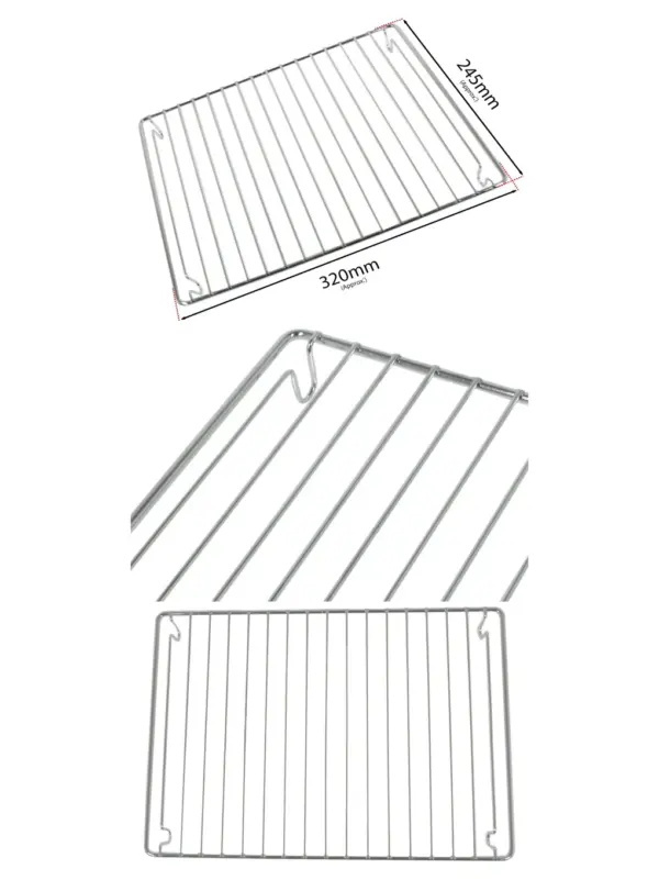 Diplomat Grill Pan Insert – 320 mm x 245 mm Oven Rack Grid
