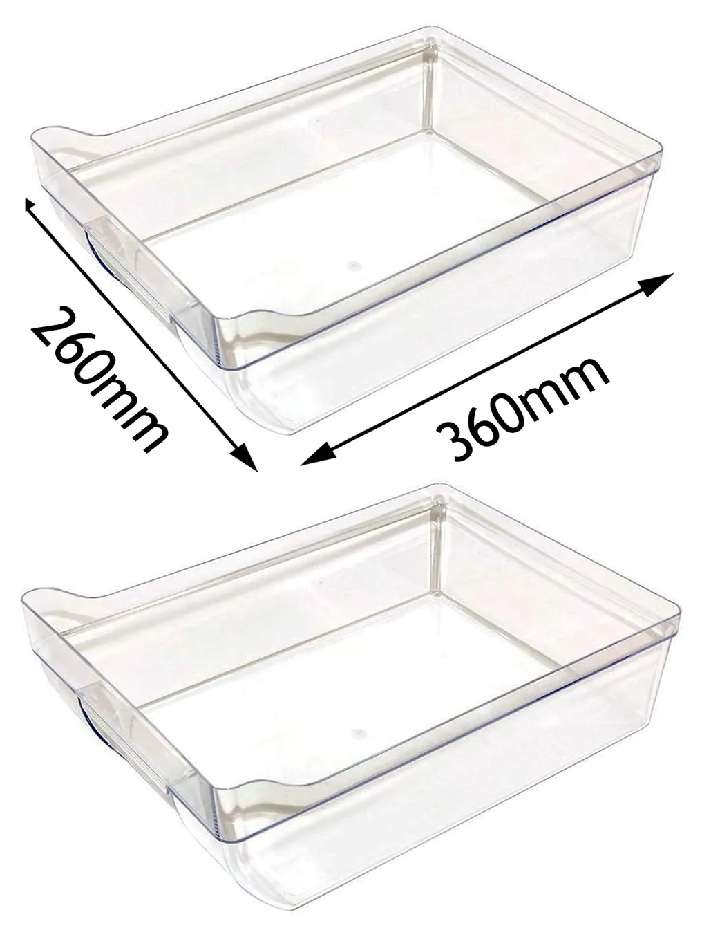 Diplomat Hygena Refrigerator Drawer Salad Bin – Fits ASM6745/ASM6749