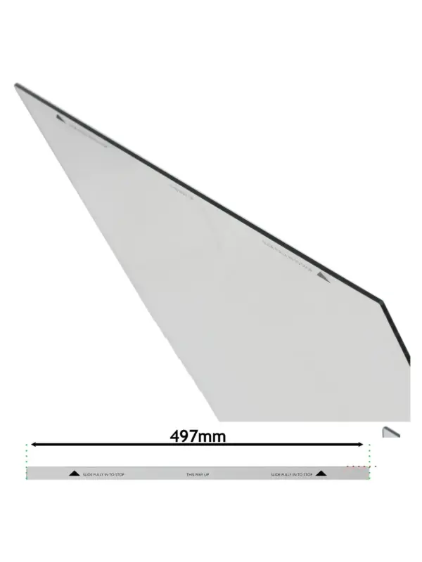 Diplomat Oven Replacement Inner Door Glass Panel 497x410mm