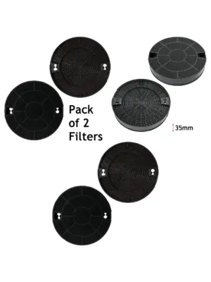 DO29 Carbon Charcoal Filters – 2 Pack for Hotpoint Cooker Hood