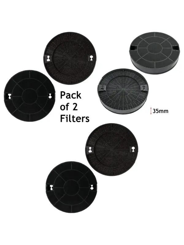 DO29 Carbon Charcoal Filters – 2 Pack for Hotpoint Cooker Hood