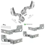 Door Hinge Pair for Bosch, Neff & Siemens Fridge
