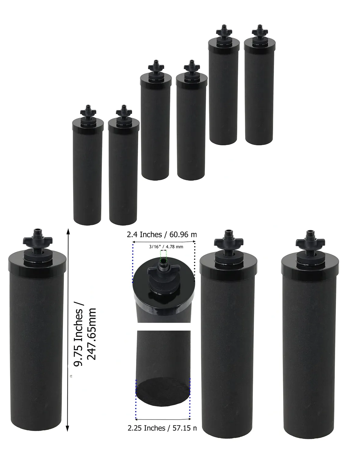 Doulton ATC Super Sterasyl Filter Cartridge 6-Pack for Nomad & King