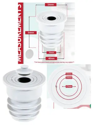 Drain Hose Seal Plug for Washing Machine, Dishwasher & Sink
