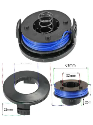 Draper GT3024T Trimmer Line Spool & Cover – 5m 1.5mm Replacement