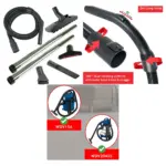 Draper Wet/Dry Vacuum Hose Kit for WDV15A 15L & WDV20ASS 20L