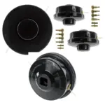 Dual 2-Line Petrol Strimmer Bump-Feed Spool Head - Pack of 2