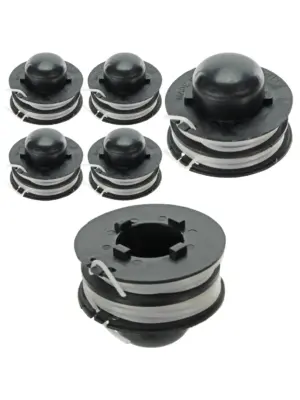 Dual Feed Line Spool Head for B&Q FPGT250-6 Garden Trimmer - Set of 4