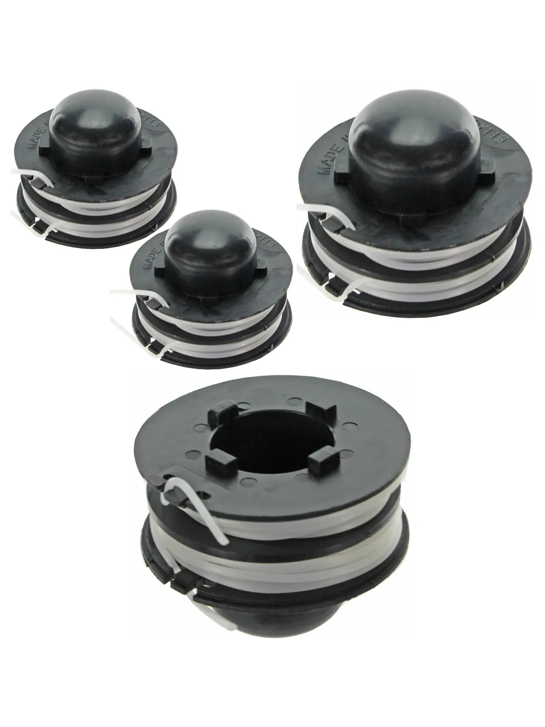 Dual Feed Line Spool Head for Spear & Jackson GT300/GT350