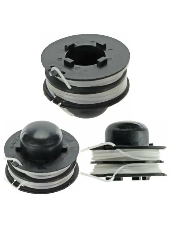 Dual-Feed Line Spool Head Replacement for B&Q FPGT250-6 Garden Trimmer