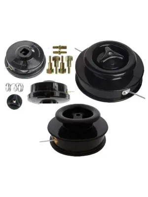 Dual-Line Trimmer Head – Manual & Bump Feed for Brushcutter/Strimmer