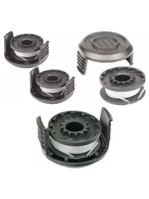 Dual Pack Trimmer Line & Cover for SPEAR & JACKSON 18V & 36V Models