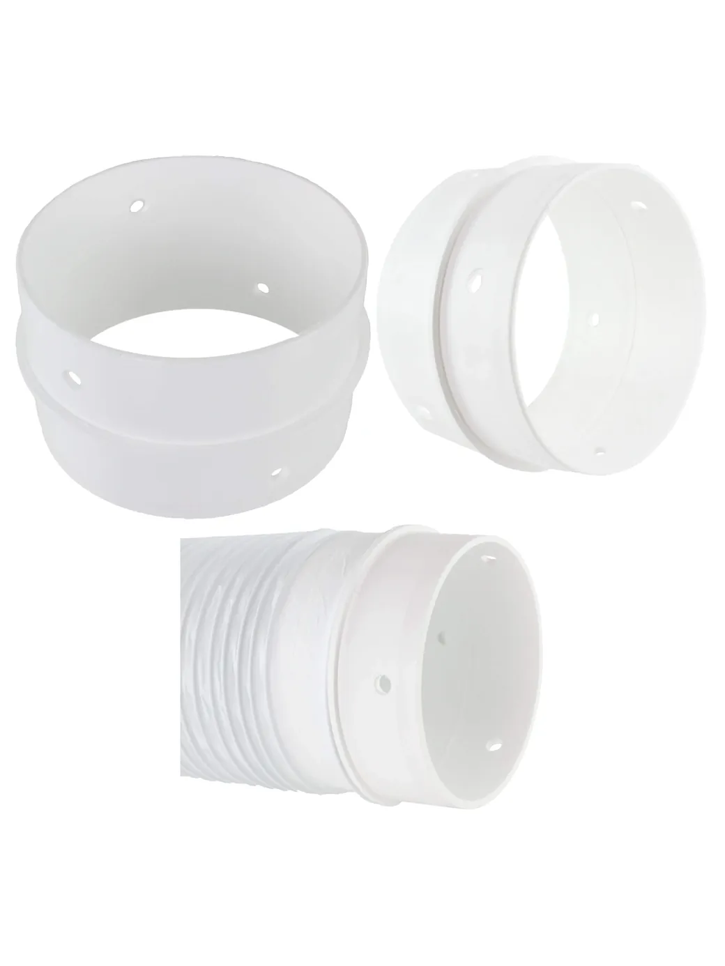 Dual Vent Hose Adapter Kit for Bush Tumble Dryer – Easy Installation