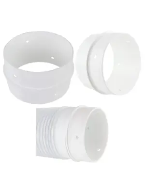 Dual Vent Hose Connector Kit for Candy Tumble Dryer Easy Install