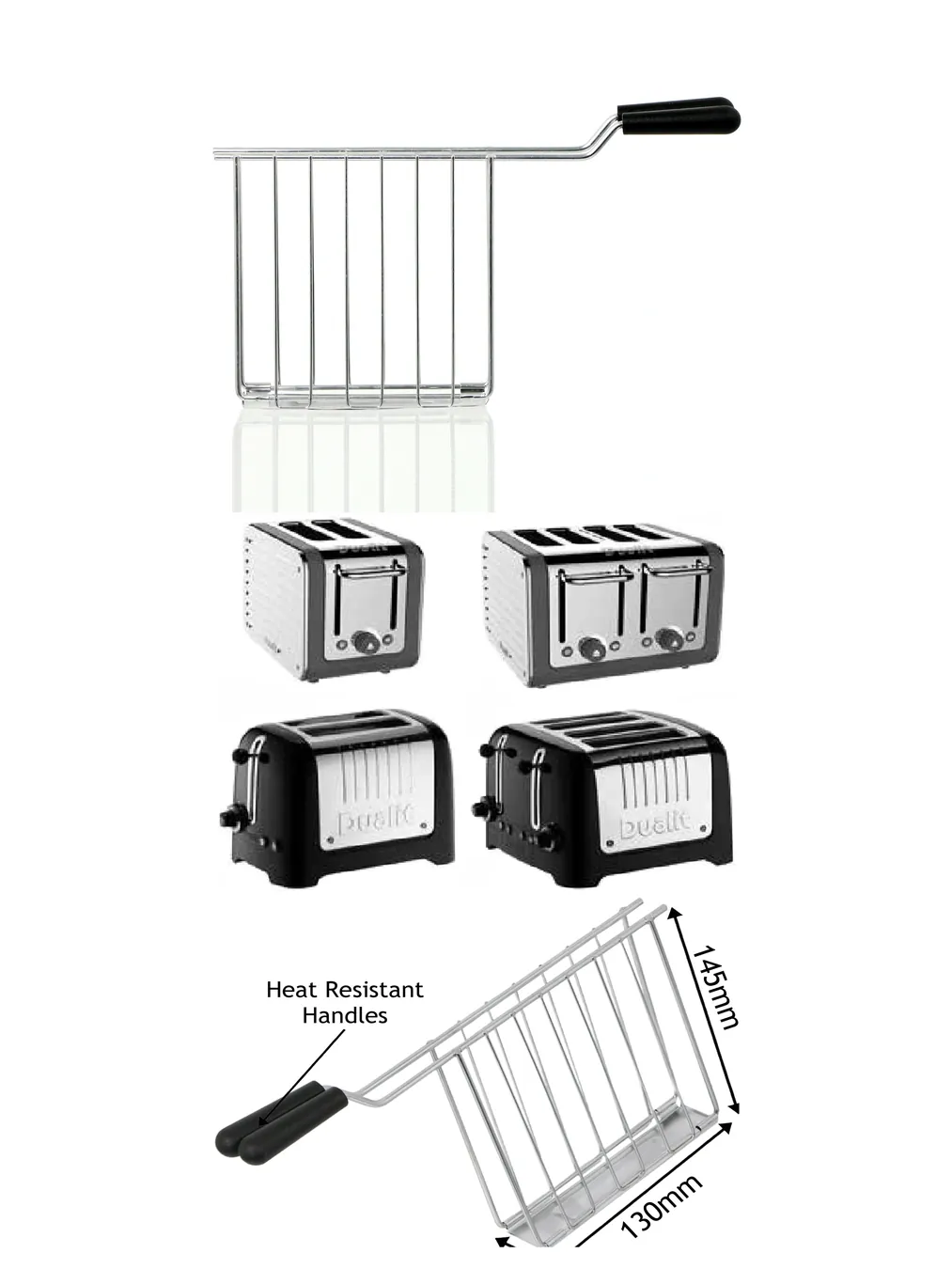 Dualit Sandwich Toaster Rack – Lite Domus Architect Cage