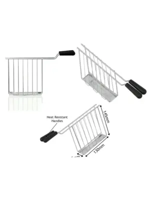 Dualit Toaster Rack with Drip Tray – Perfect for Toasties & Sandwiches