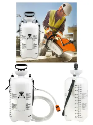 Dust Control Water Bottle for Husqvarna K750‑K1260 Saw Disc Cutter