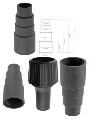 Dust Extractor Adapter Kit for AEG/Electrolux Vacuums