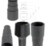 Dust Extractor Adapter Kit for EINHELL Drills – 2 Pack