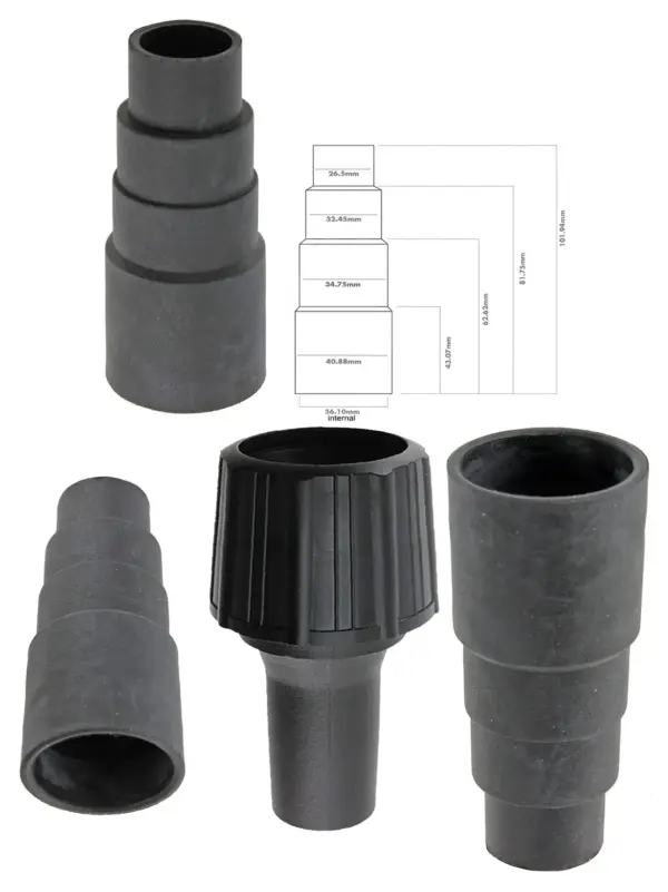 Dust Extractor Adapter Kit for EINHELL Drills – 2 Pack