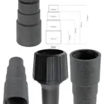 Dust Extractor Multi-Size Adapter Kit for Ryobi Drill – Pack of 2