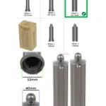 Dyson Airwrap HS05 40mm Nickel Iron Hair Styling Barrel