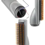 Dyson Airwrap Small Smoothing Brush - Soft Nickel/Copper Hair Styler