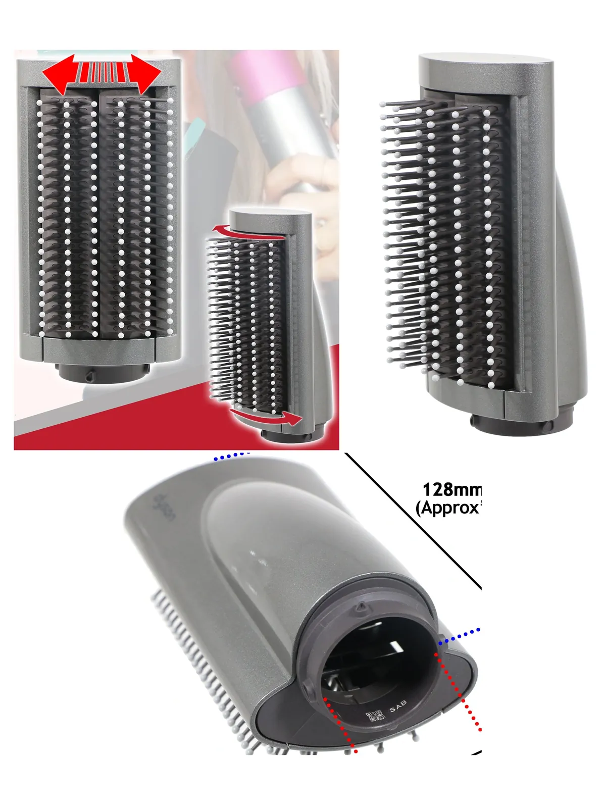 Dyson Airwrap Smoothing Brush – Hair Styler Attachment